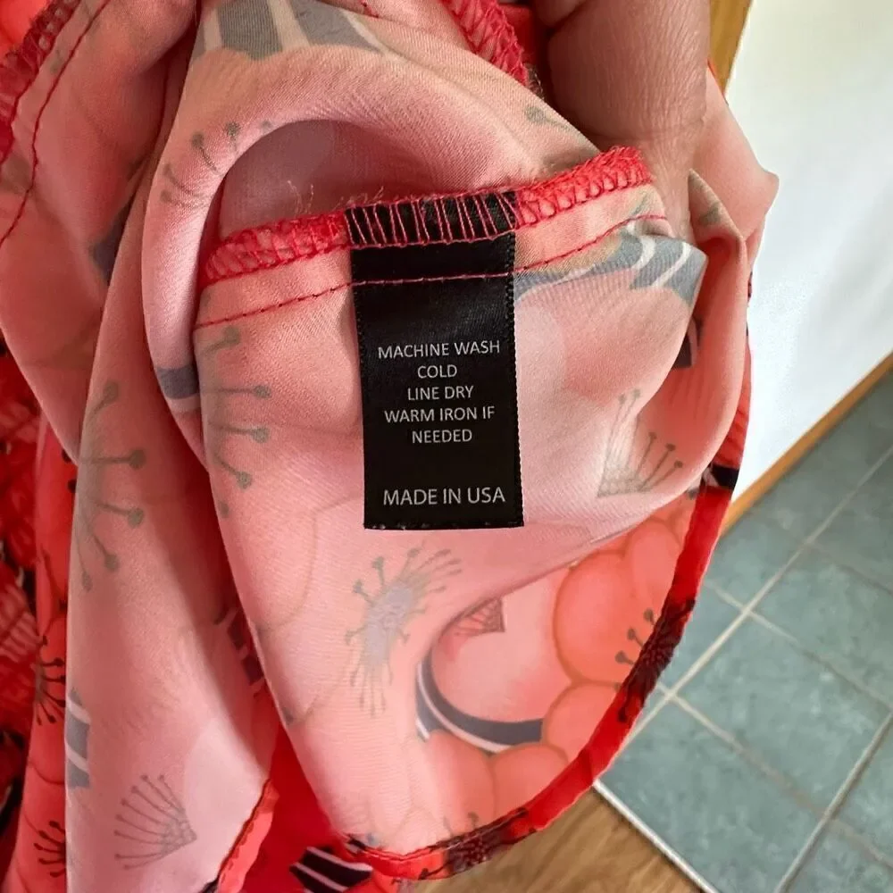 Betabrand Women’s Coral Poppy Sneaker Dress